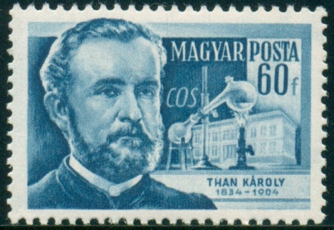 MAĎARSKO. chybné datum úmrtí. maďarský chemik Than Károly zemřel až roku 1908