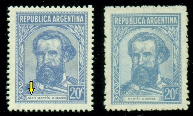 ARGENTINA. chybné jméno. má být jen Martin Güemes