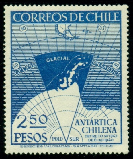CHILE. téměř stejné území si nárokuje Argentina.