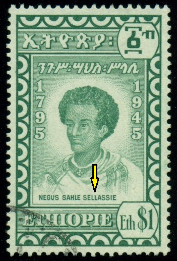 ETIOPIE. etiopský vládce se správně jmenoval 'Negus Sahle Selassie'