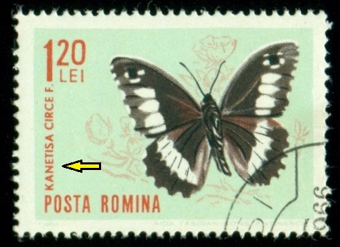 RUMUNSKO. okáč voňavkový  má být správně Brintesia circe