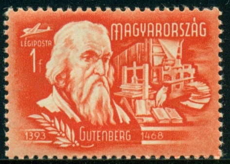 MAĎARSKO. chybné datum narození. Johannes Gutenberg se narodil až mezi lety 1397 a 1400