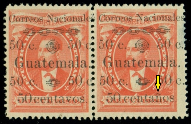 GUATEMALA. chybný pravopis. má být centavos a ne centaños.