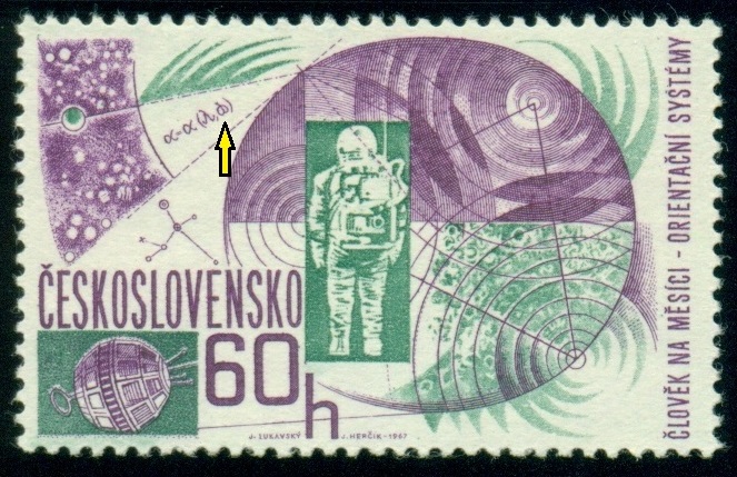 ČESKOSLOVENSKO. chybné zobrazení. řecké písmeno fí je obrácené