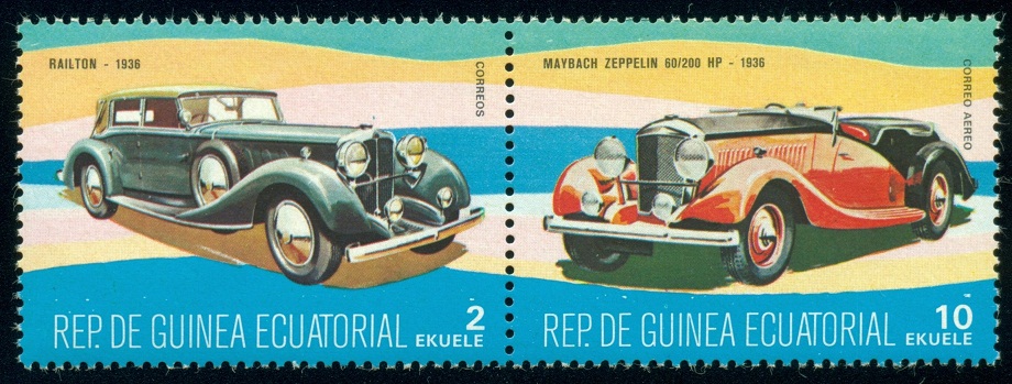 ROVNÍKOVÁ GUINEA. názvy aut jsou prohozené