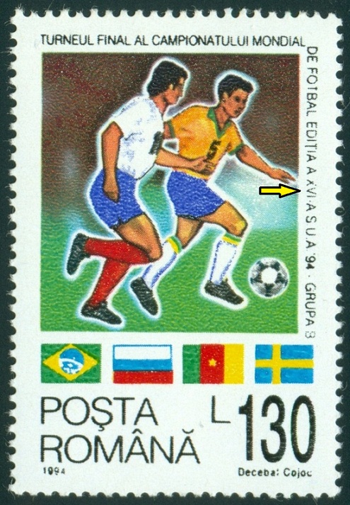 RUMUNSKO. MS ve fotbale 1994 bylo patnácté a ne šestnácté (130)