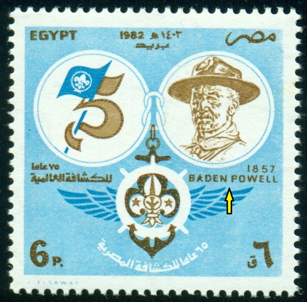 EGYPT. chybné jméno. Baden-Powell musí být s pomlčkou