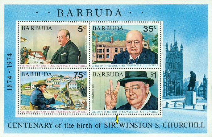 BARBUDA. za titulem Sir se nepoužívá tečka