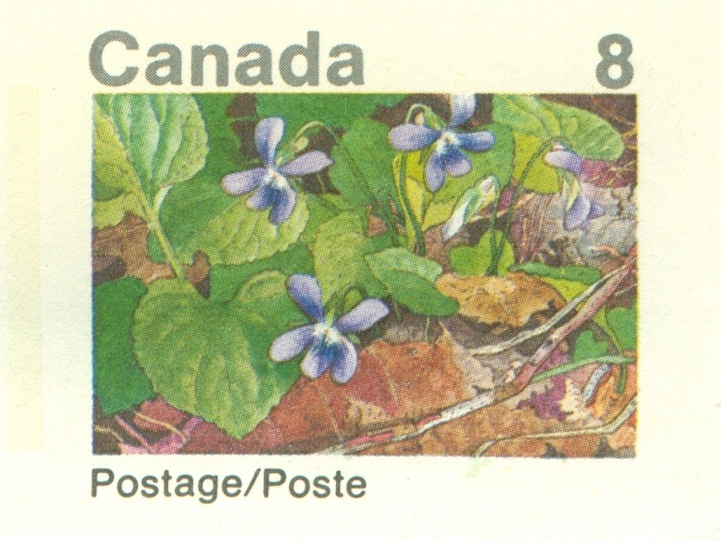 KANADA. domestogram rok 1973. pravopisná chyba. má být 'POSTES' (1)