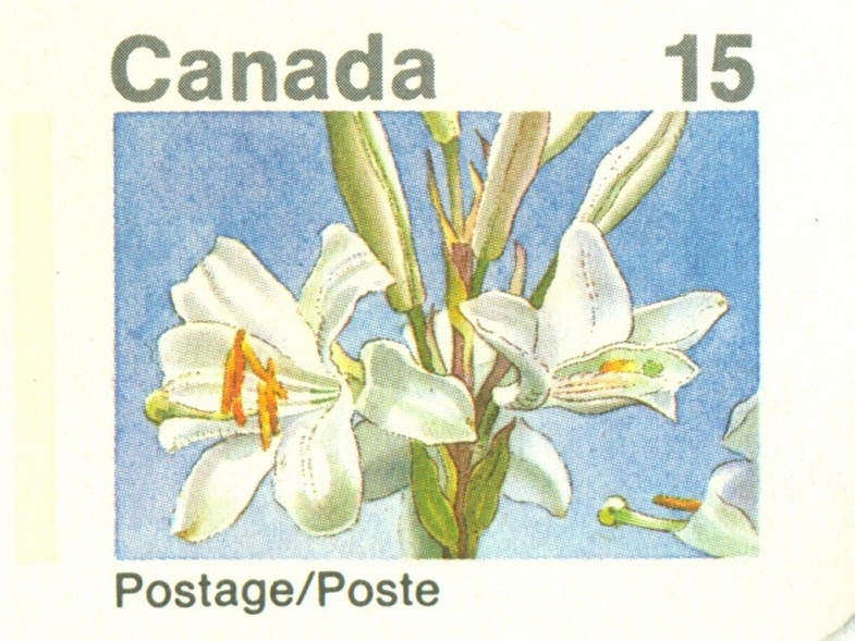 KANADA.aerogram rok 1973. pravopisná chyba. má být 'POSTES' (5)