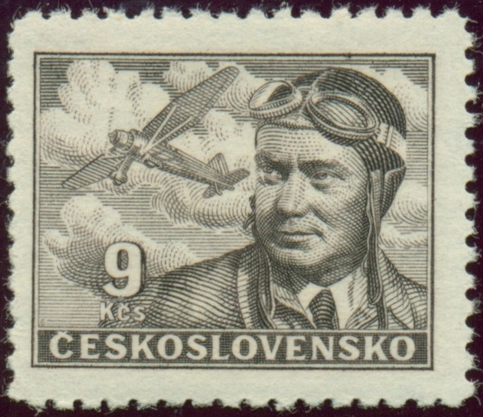 ČESKOSLOVENSKO. kapitán František Novák a nevhodně letadlo Westland Lysander (9)