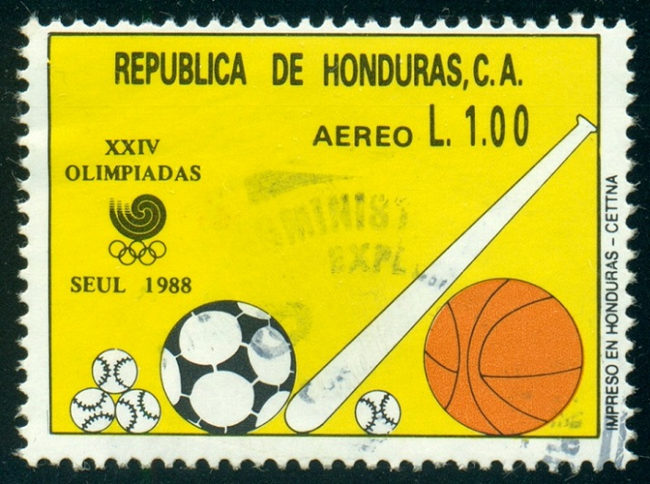 HONDURAS.  baseball nebyl na programu OH 1988 v Soulu