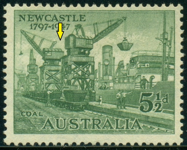 AUSTRÁLIE. u jeřábu chybí lana