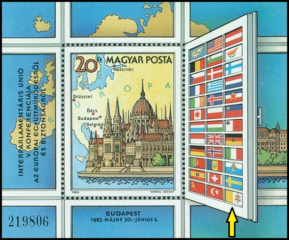MAĎARSKO. vlajka Vatikánu má být čtvercová