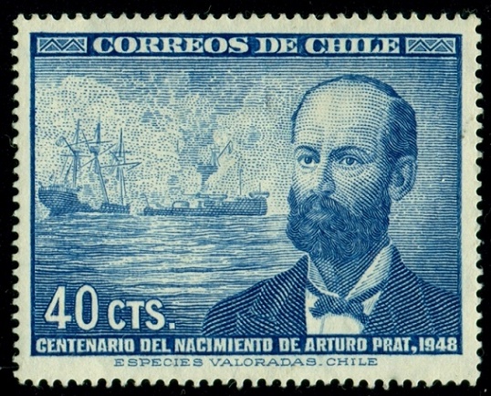 CHILE. bylo by lepší použít celé jméno Agustín Arturo Prat Chacón