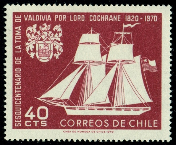 CHILE. dvojí vítr. vlajka vlaje na opačnou stranu než jsou napnuté plachty