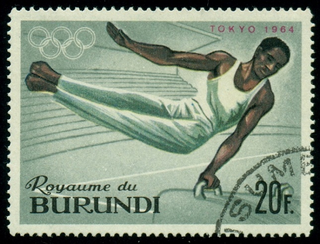 BURUNDI. gymnasta je omylem bos