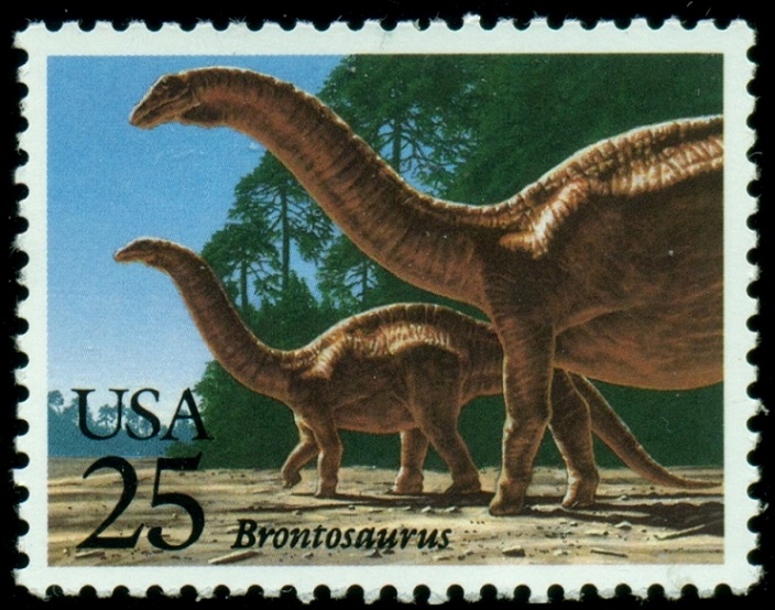 USA. správně mělo být Apatosaurus