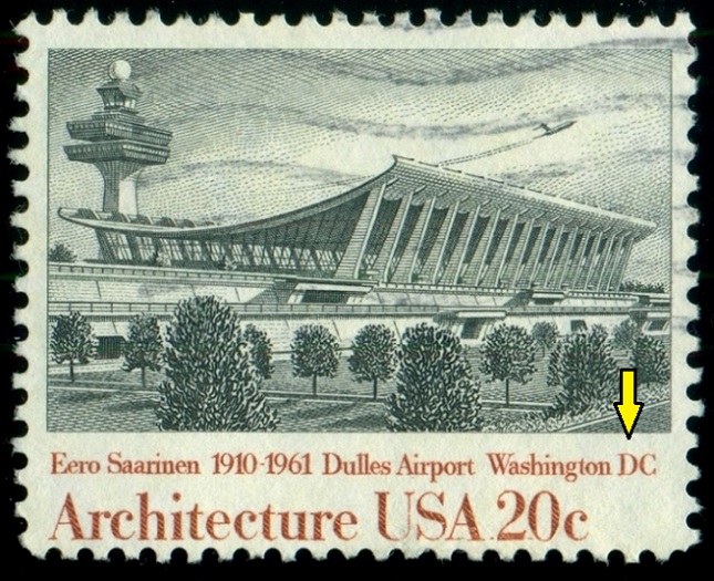 USA. chybně popis Washington DC, letiště je ve skutečnosti ve Virginii