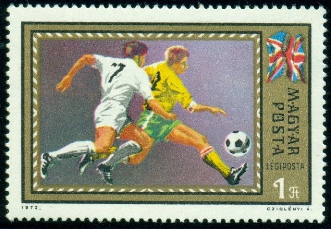 MAĎARSKO. ME ve fotbale 1972. měla být anglická vlajka a ne britská