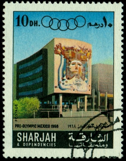 SHARJAH. nesprávně vyobrazené olympijské kruhy (10)