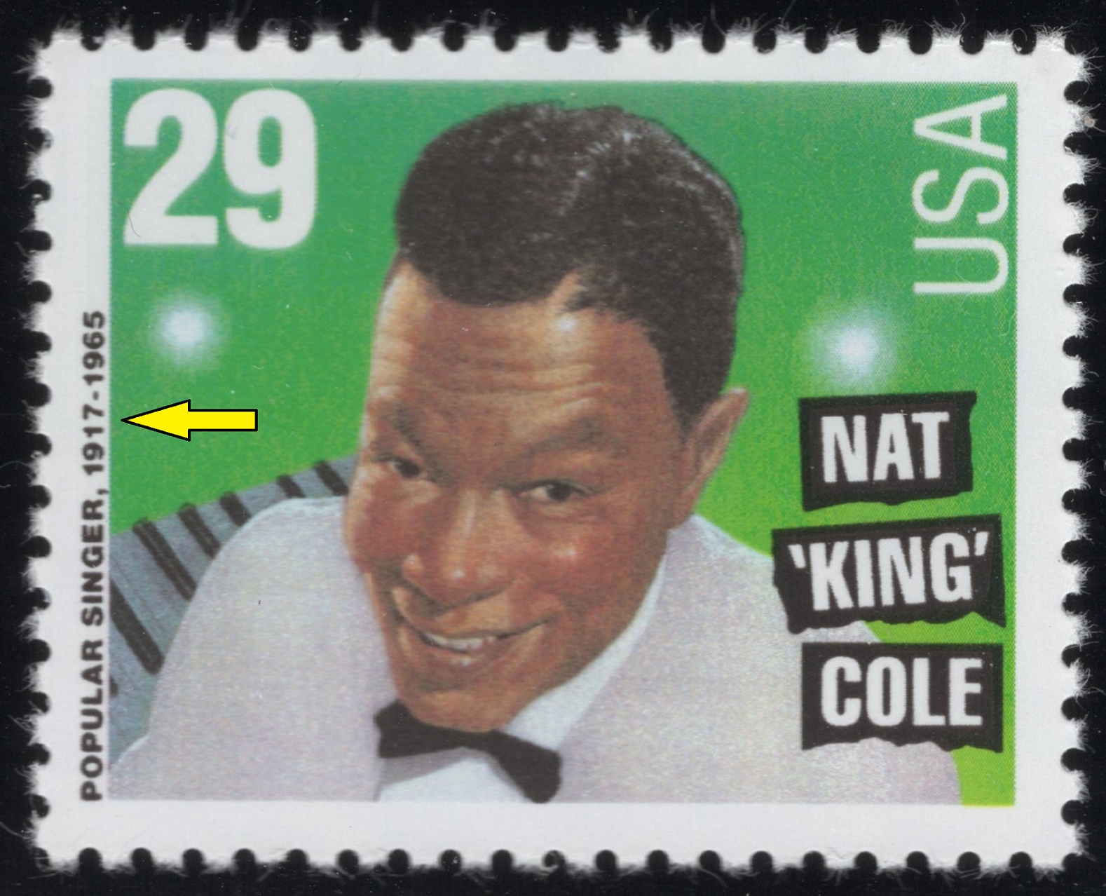USA. zpěvák Nathaniel Adams Coles se narodil 17.3.1919