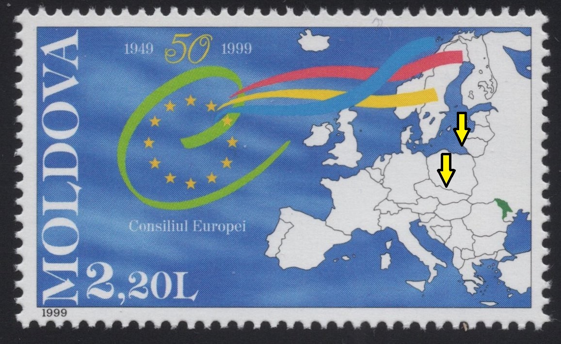 MOLDAVSKO. na mapě chybí státní hranice mezi Českem a Slovenskem