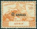 ADEN. rok 1949. původně chybně  v měně, která ještě neexistovala -50c