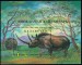 KAZACHSTÁN. nosorožec srstnatý je Coelodonta antiquitatis