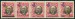 LIBÉRIE. převrácený přetisk (1c) na služební známce vlevo
