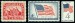 ČESKOSLOVENSKO. anachronismus. na známce z roku 1945 je chybně vlajka USA.