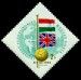 MAĎARSKO. není přípustné vyvěšovat nad sebe  na jednu žerď vlajky dvou suveréních států (6)