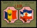 HONDURAS. chybně vlajky Rumunska i Jugoslávie - znak i hvězda musí být uprostřed