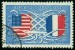 FRANCIE. vlajka USA v té době měla mít šest řad po osmi hvězdách. tady je to obráceně