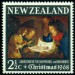 NOVÝ ZÉLAND. na známce je chybný název "Klanění pastýřů", ale jsou tam andělé