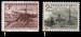 ČESKOSLOVENSKO. obě známky vytvořil grafik  František Gross - na známce vlevo je chybně uvedeno J.Gross