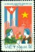VIETNAM. chybné zobrazení vlajek. hvězdy jsou pootočené